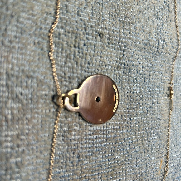 Tiffany & Co Round Blue Heart Large 1.25” Charm + .20ct VVS1 Diamond Charm - Picture 2 of 3